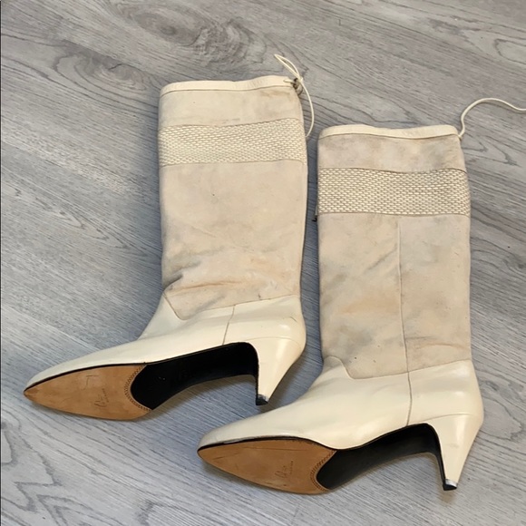 Vintage Castaner Suede Boots - Picture 2 of 4